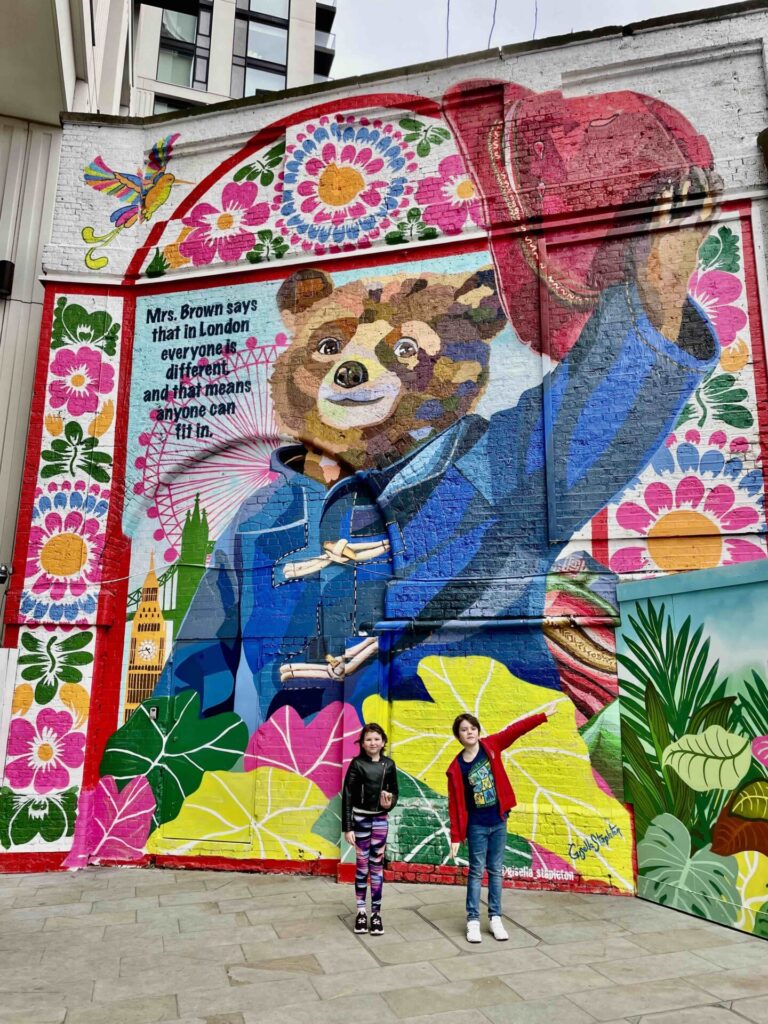 Paddington mural London Paddington mural London